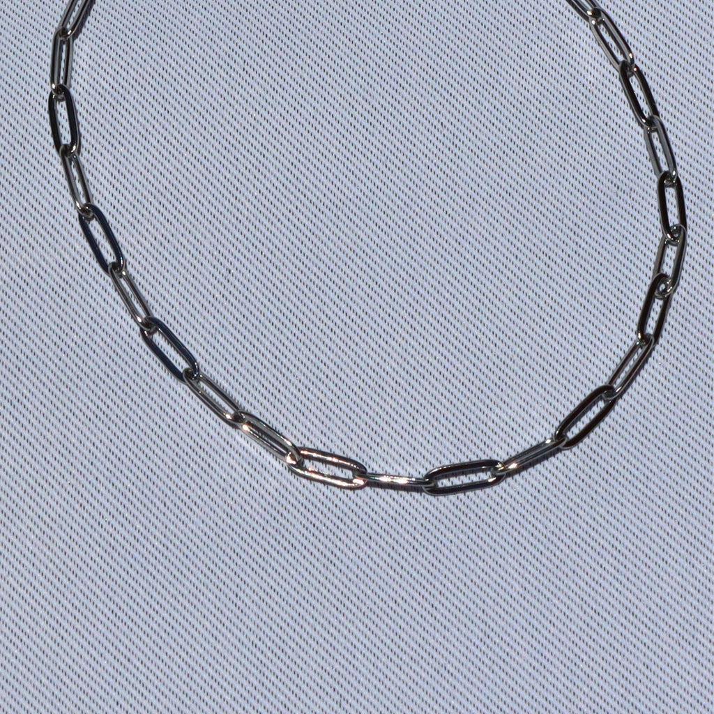 Paperclip Anklet – Waterproof 18K PVD Gold or Stainless Steel Chain Anklet