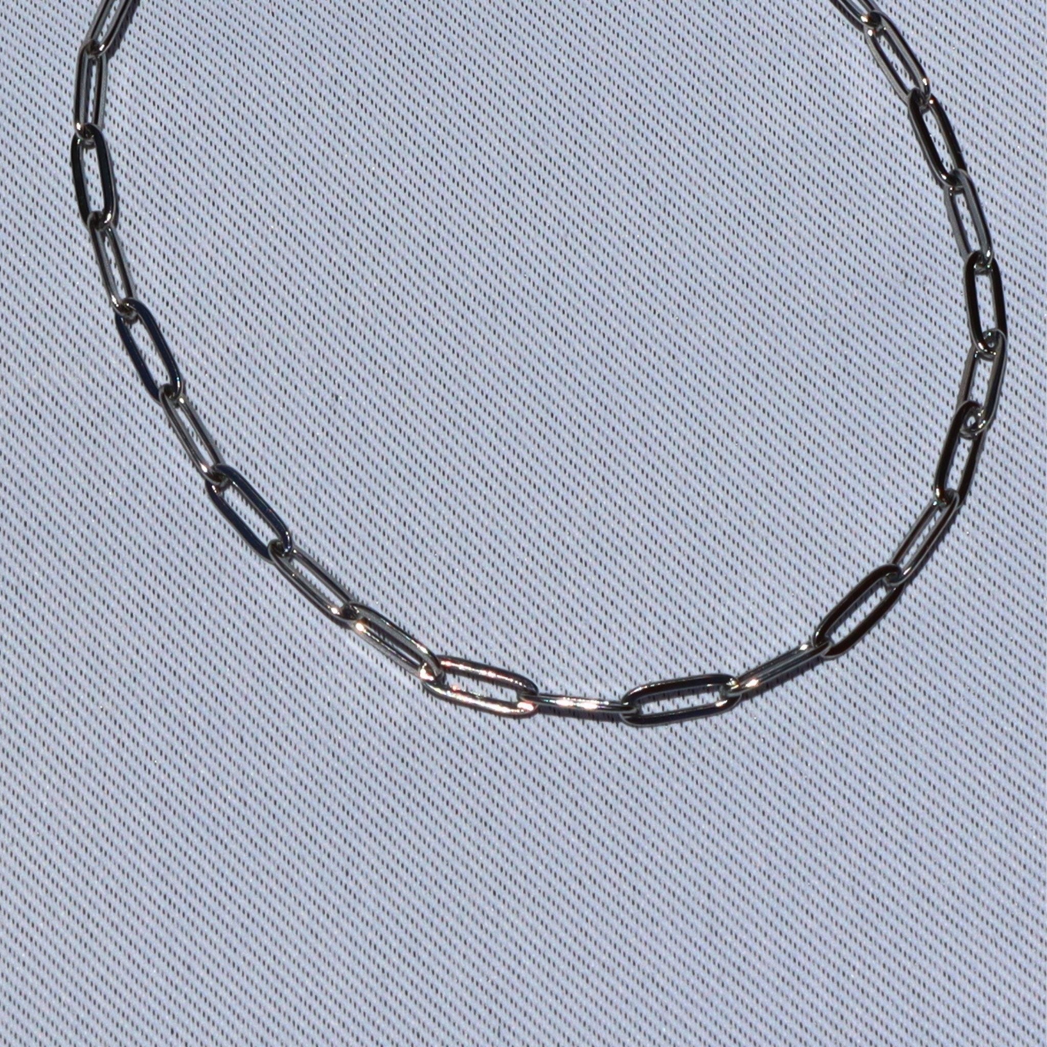 Paperclip Anklet – Waterproof 18K PVD Gold or Stainless Steel Chain Anklet