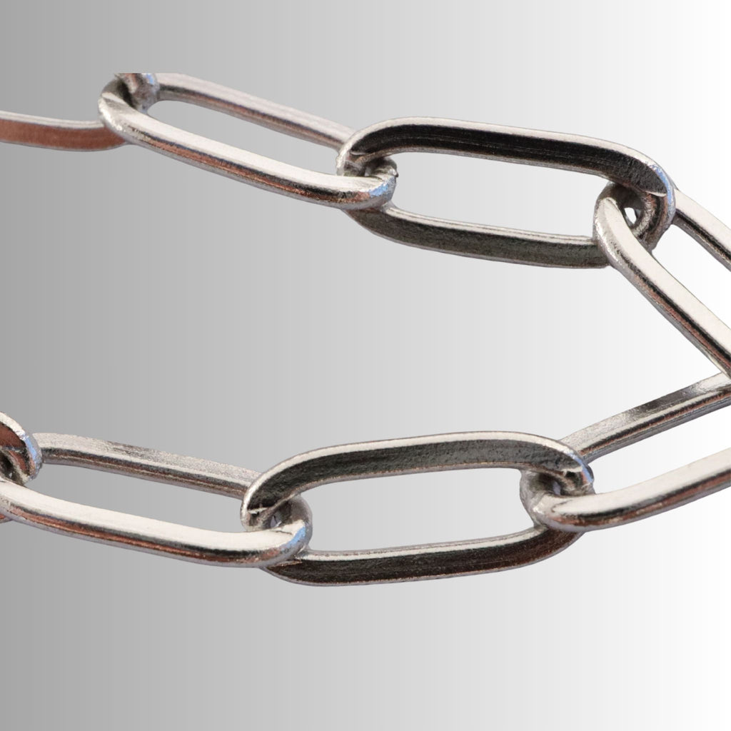 Paperclip Chain Necklace – Stainless Steel (Waterproof & Hypoallergenic) – Waterproof Gold Jewelry – Aella Jewelry Co.