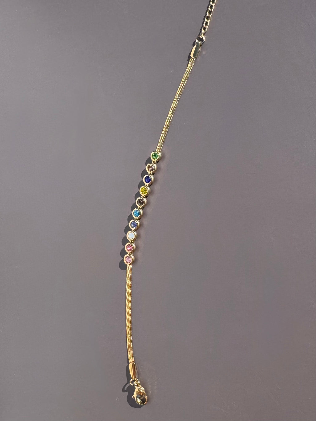 Prism Glow Bracelet - 18K Gold PVD Multicolor